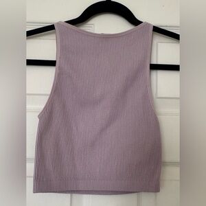Cotton On Cropped Purple Tank
